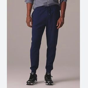 J.Crew Men's Navy Blue Brushed Sweatpants Joggers Size Medium